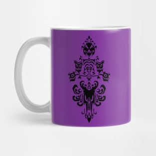 Distressed Mansion [Black] Mug